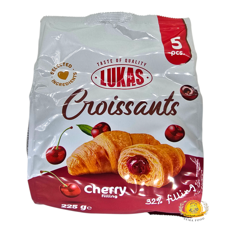 2026/03/1000898531.png كروسان لوكاس بنكهة الكرز (5 قطع) 10×225g - الصورة 1