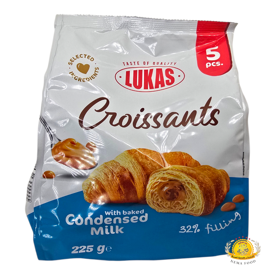 2026/03/1000898533.png كروسان لوكاس بنكهة الحليب (5 قطع) 10×225g - الصورة 1