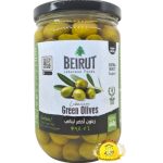 زيتون اخضر لبناني بيروت660g×12