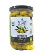 زيتون اخضر لبناني بيروت660g×12