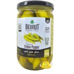 مخلل فليفلة اصفر بيروت 660g×12