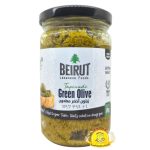 زيتون اخضر مطحون بيروت 370g×12
