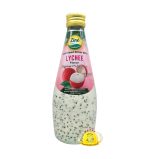 مشروب بذور الريحان مع عصير الليتشي 290ml×24