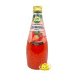 مشروب بذور الريحان مع عصير الفراولة 290ml×24