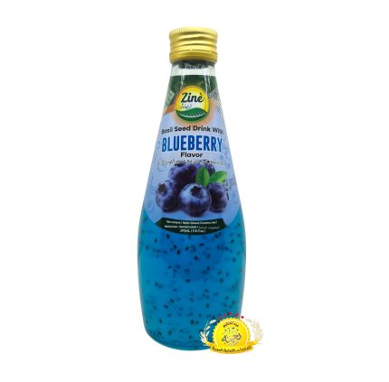مشروب بذور الريحان مع عصير توت ازرق 290ml×24