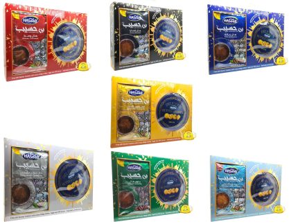 بن حسيب 500g+هدية داخل كل طرد 7 قطعة و كل قطعة بنكهة مختلفة